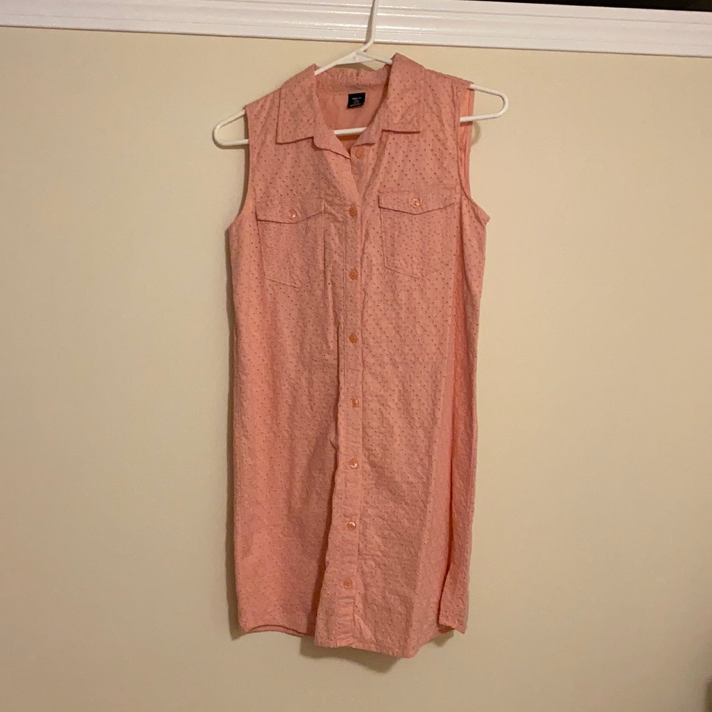 Salmon Pink Dress